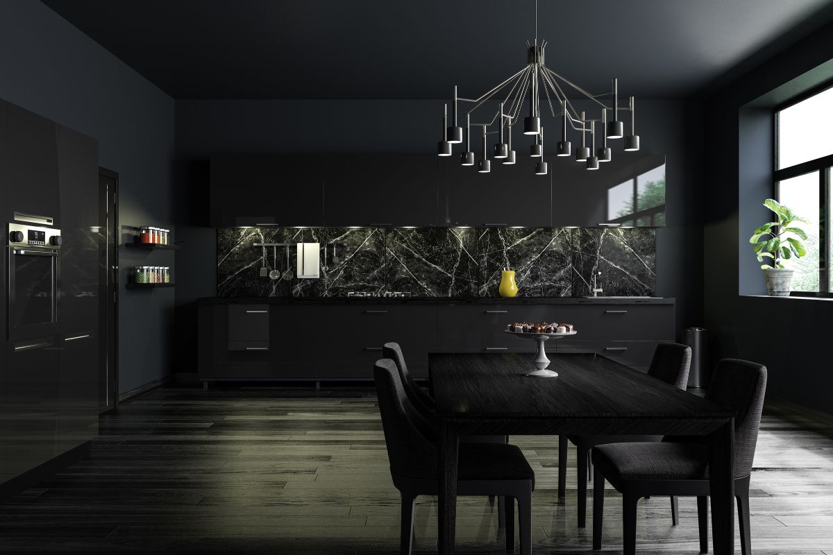 Architettura e Interior Design Colore Nero