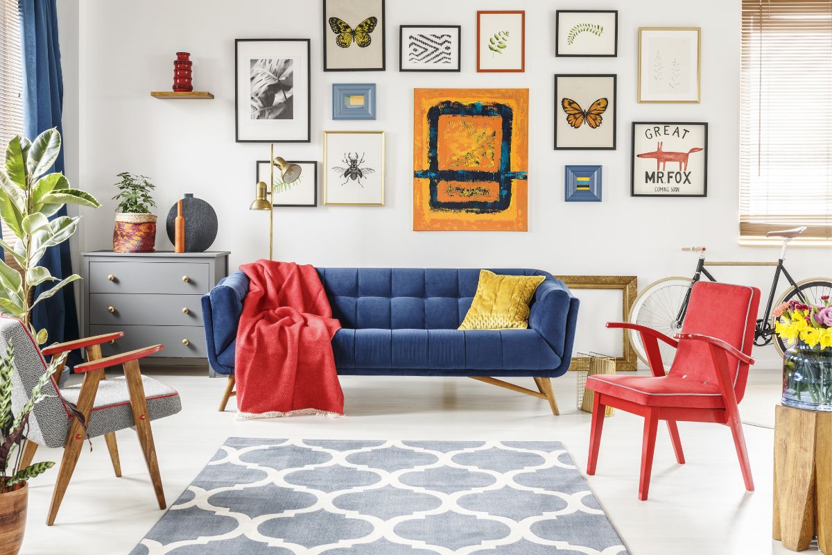 arredi e complementi in rosso