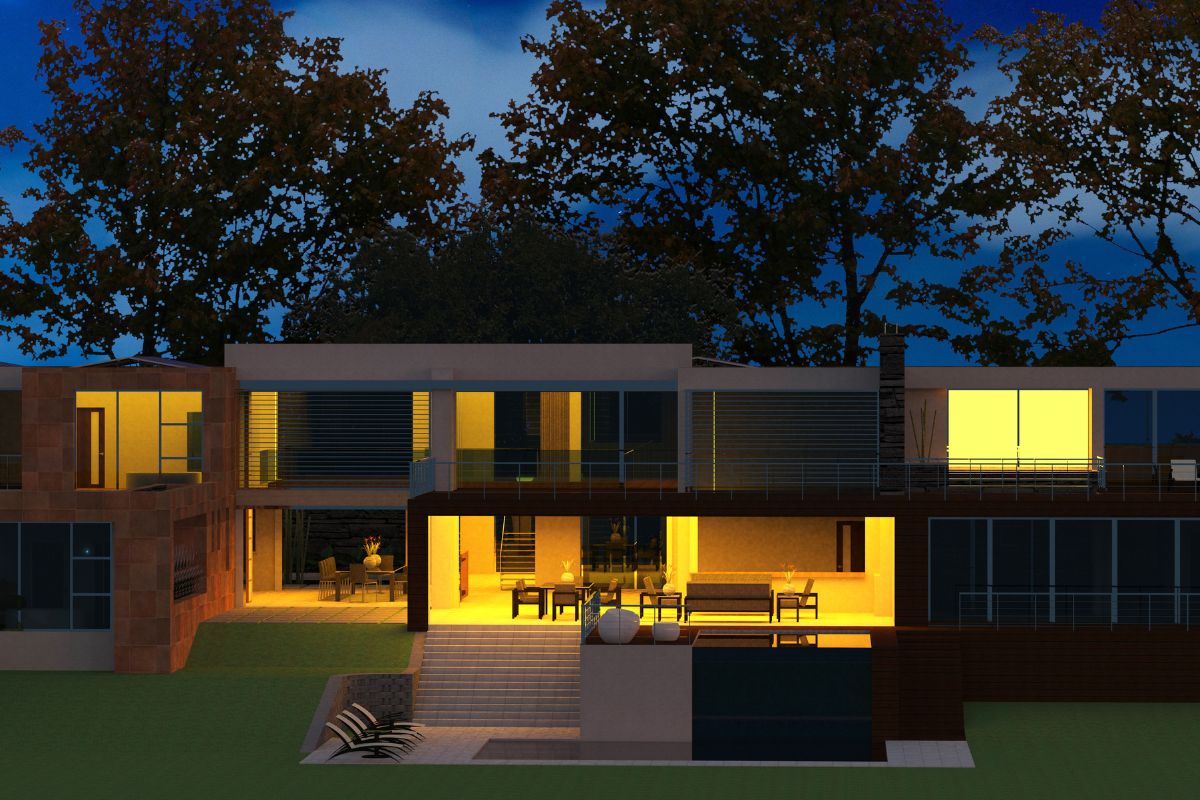 Rendering notturno